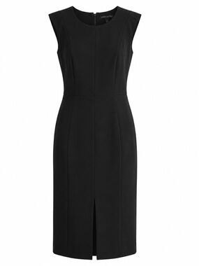 Banana Republic Black Midi Sheath Dress